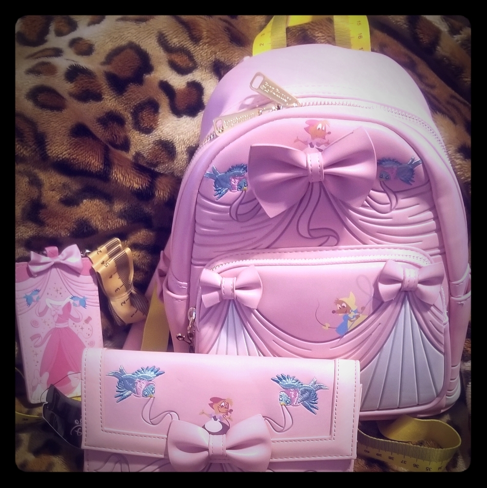 Cinderella 70th anniversary set, loungefly